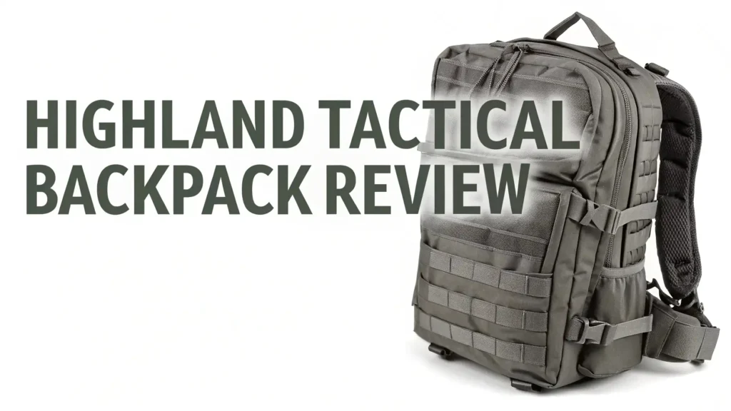 Highland Tactical Backpack Review 2025: Is It Worth Trying?