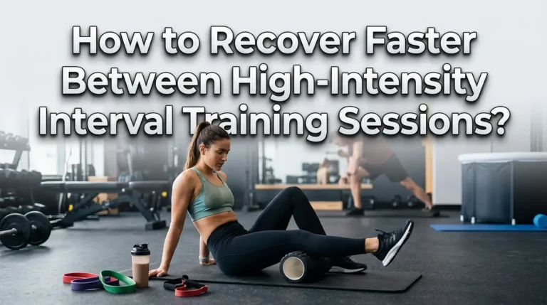 How to Recover Faster Between High Intensity Interval Training Sessions?
