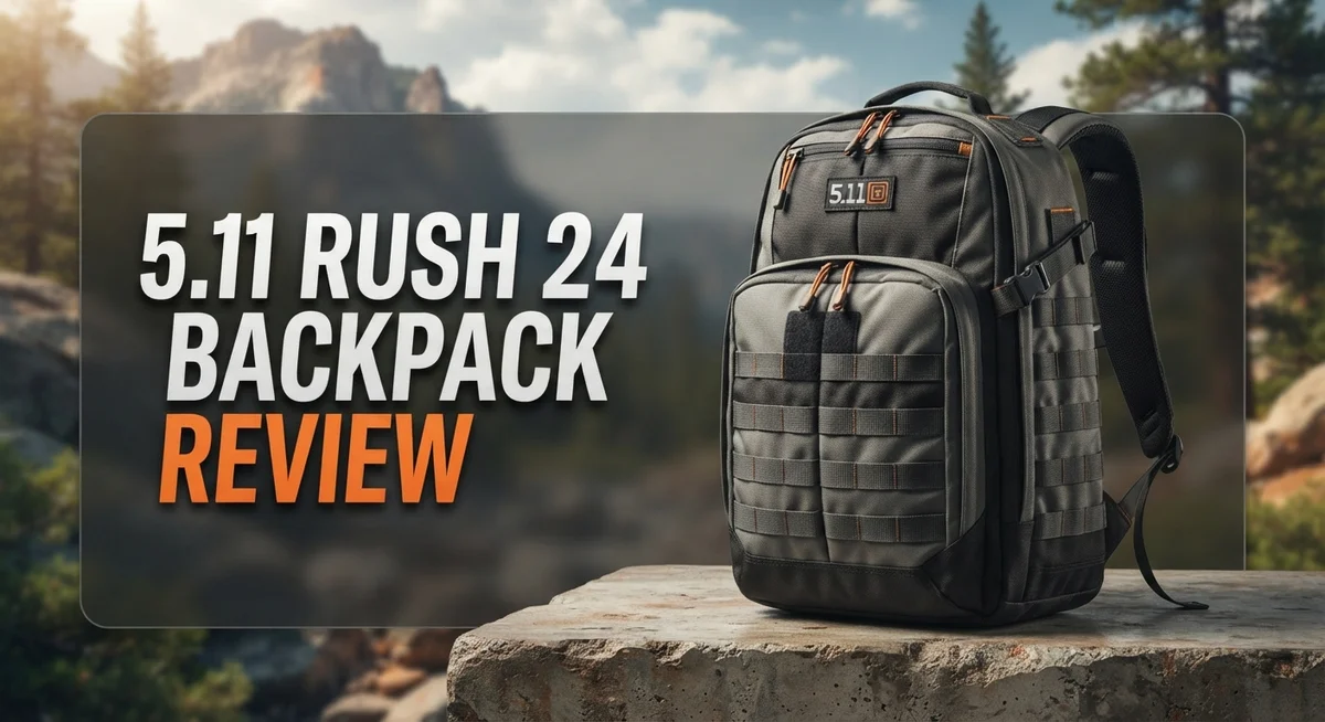 5.11 Rush 24 Backpack Review: Tactical Durability & Organization