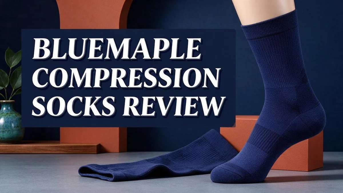 Bluemaple Compression Socks Review: Are These Copper-Infused 6-Packs Worth It?