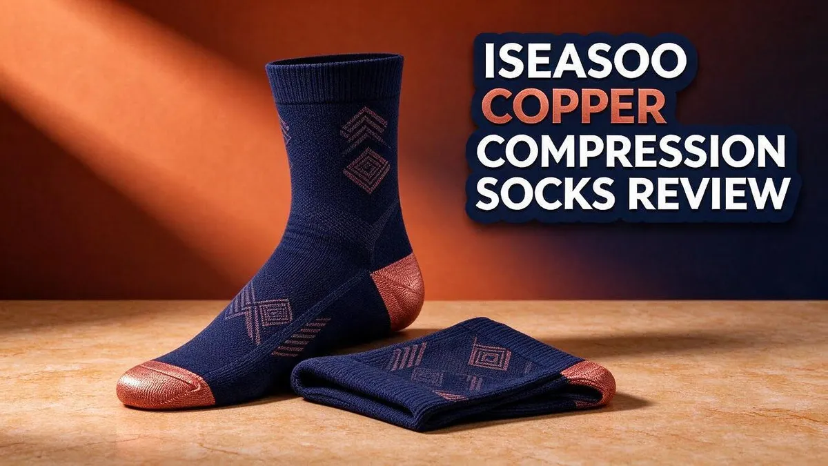 Iseasoo Copper Compression Socks Review: Do They Really Support and Comfort Your Feet?